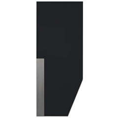 Mirror (wall, black) by David Adjaye