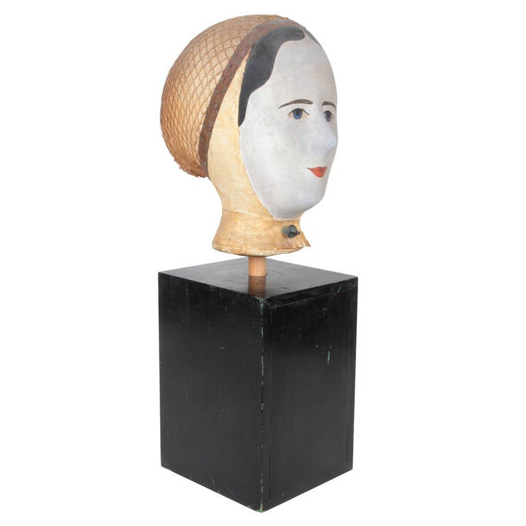 19th Century French Wig Stand by Louis Danjard For Sale