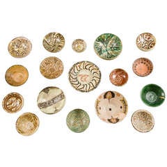 Collection of 18 Early Islamic and Persian Bowls, mainly 12th-15th Century