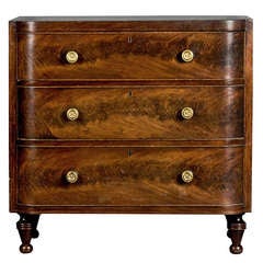 Commode en D de style Régence, vers 1810
