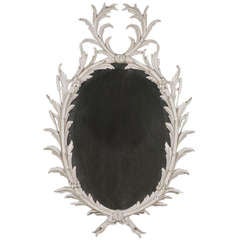 A Carved Foliate Mirror In The Manner Of John Linnel, 20th Century