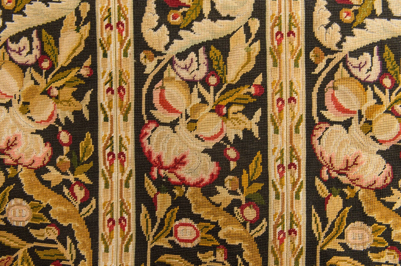 19th Century French Needlepoint Wall Hanging or Carpet