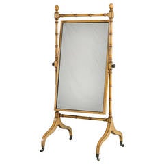 Regency Framed Cheval Mirror, circa 1810