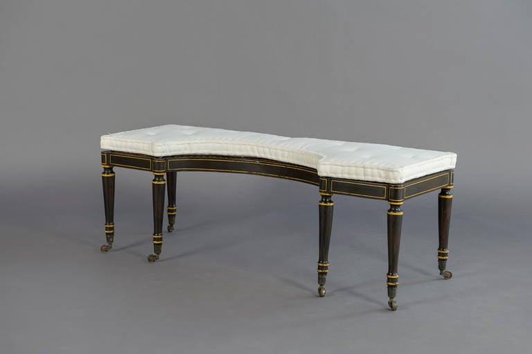 Regency window seat, circa 1810