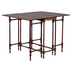 Mahogany 
spider
 legged table circa 1770