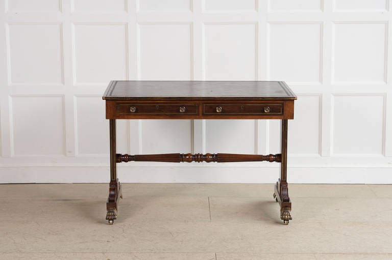 Rosewood writing table by Gillows circa 1812