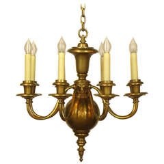 Antique Formidable Eight Arm Chandelier