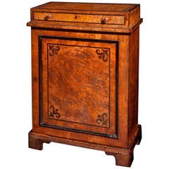Pollard Oak, Ebony and Ebonised Small Side Cabinet