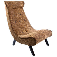 1960's Slipper Chair