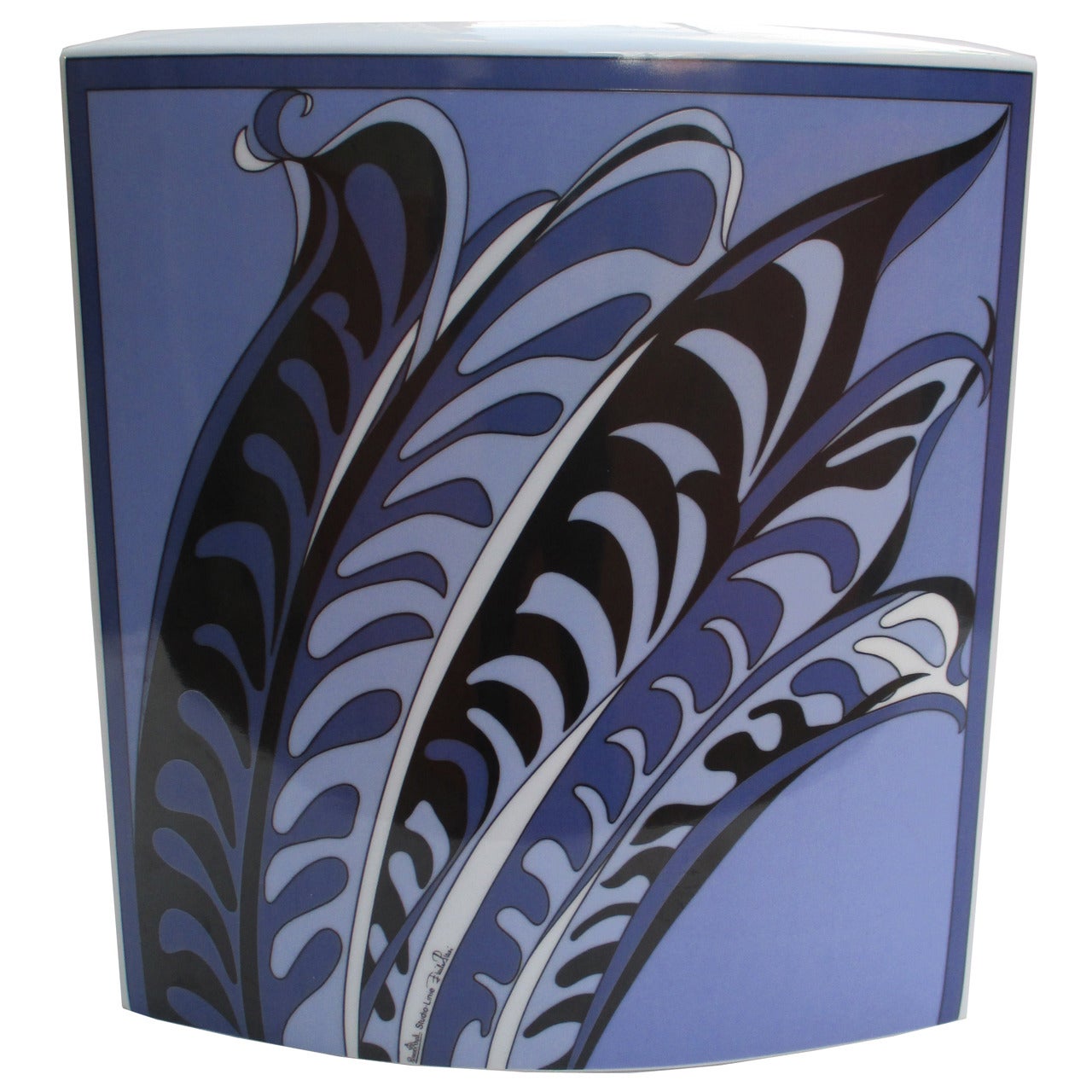 Large Vase by Emilio Pucci for Rosenthal