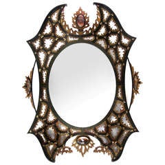 Highly Unusual Mirror Designed by André Dubreuil.