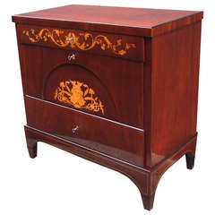Fine Neoclassical Chest of Three Drawers