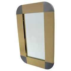 Curtis Jere Designed Modernist Mirror