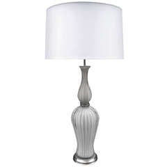Single Fine Italian Art Glass table Lamp