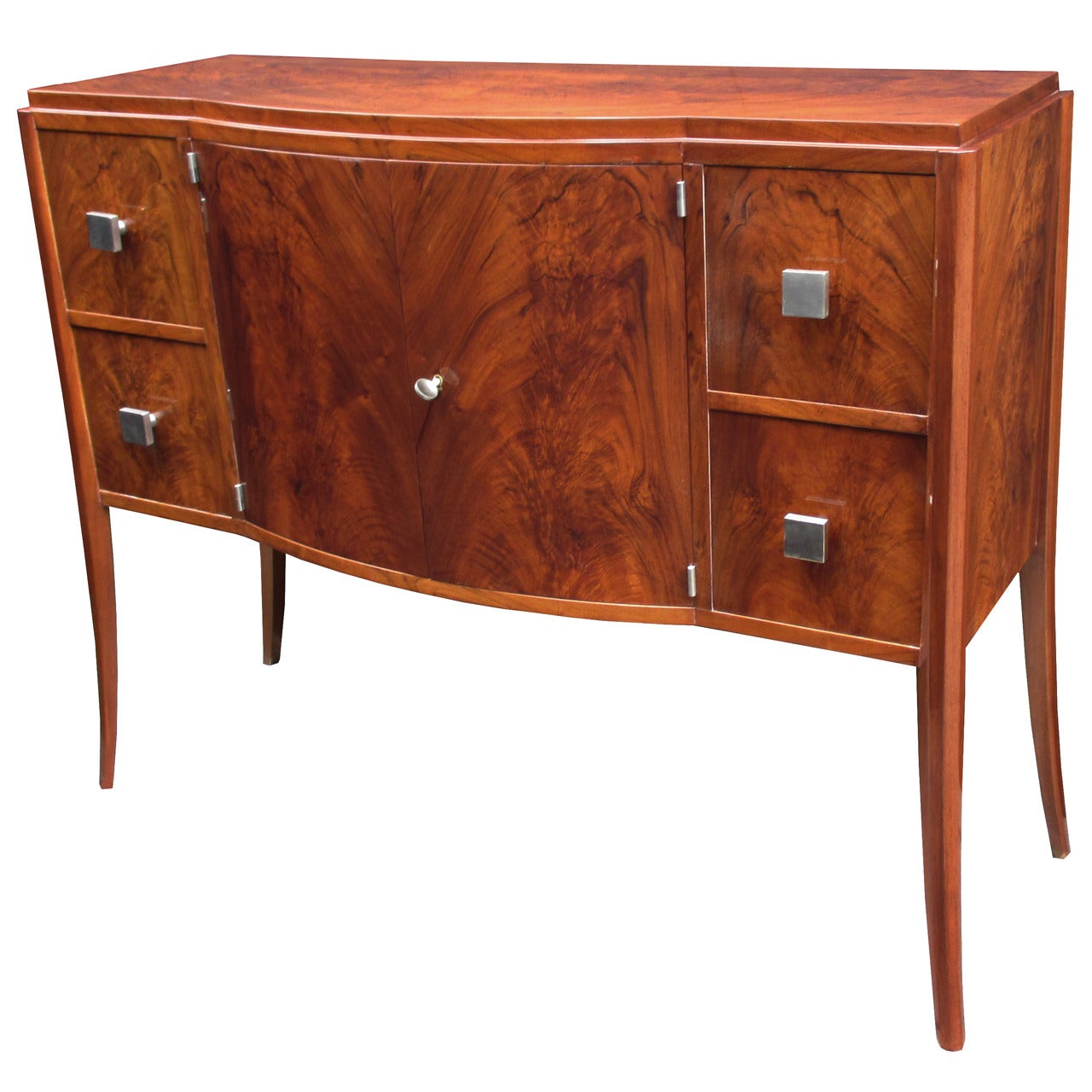 Fine Art Deco Cabinet For Sale