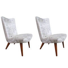 Pair of Walter Knoll Designed Side Chairs