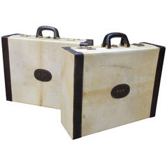 Pair of Hardside Suitcases