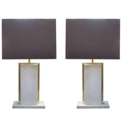Pair of Mid-Century Modernist Table Lamps