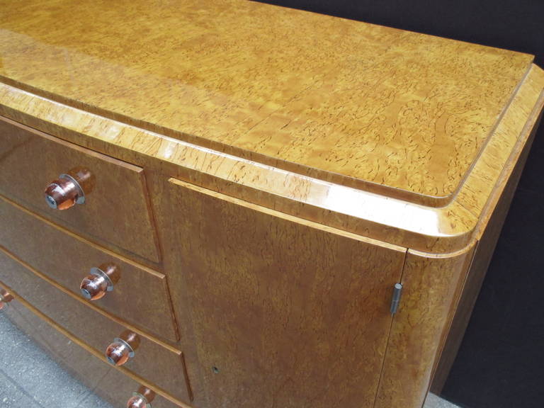 Mid-20th Century French Art Deco Sideboard by Jean Faure
