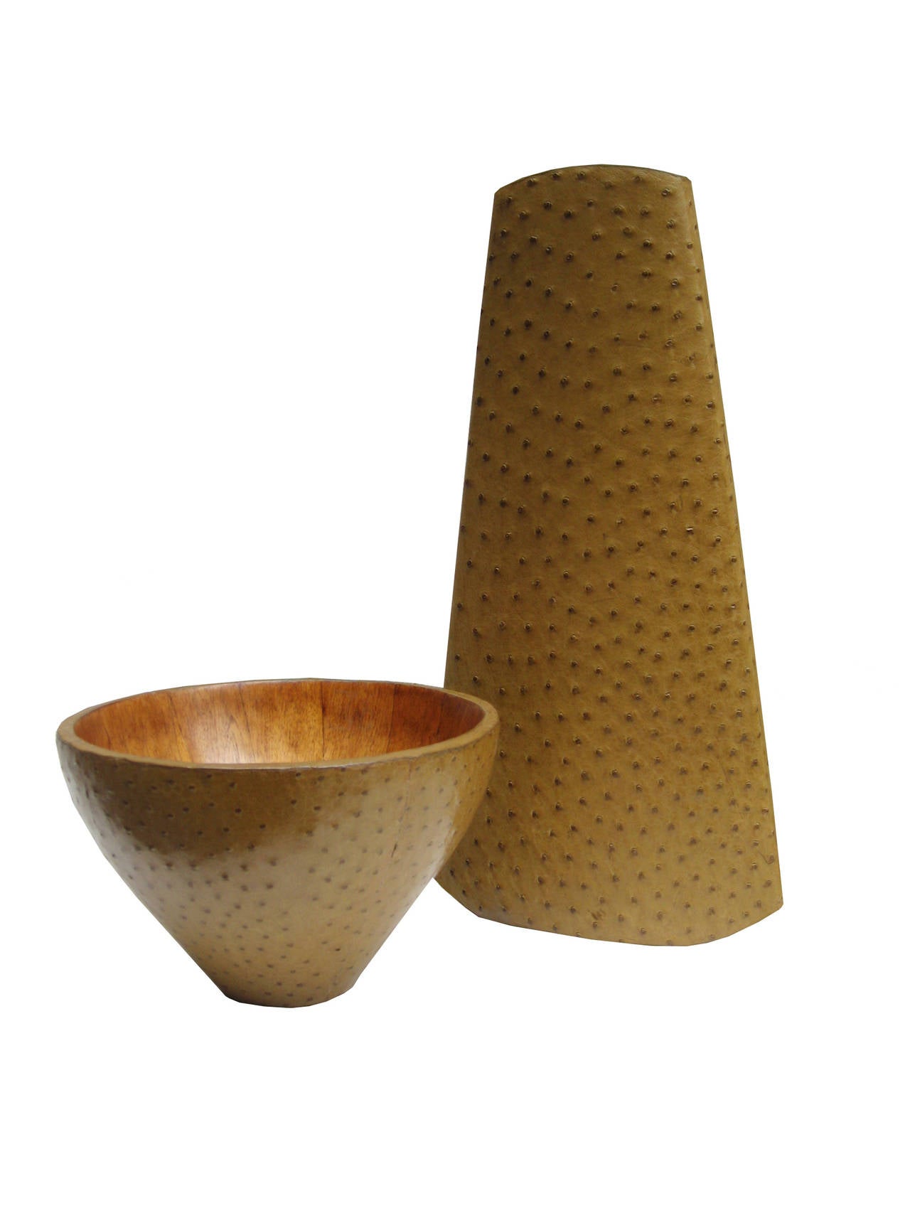 A R&Y Augousti designed vase and bowl set.