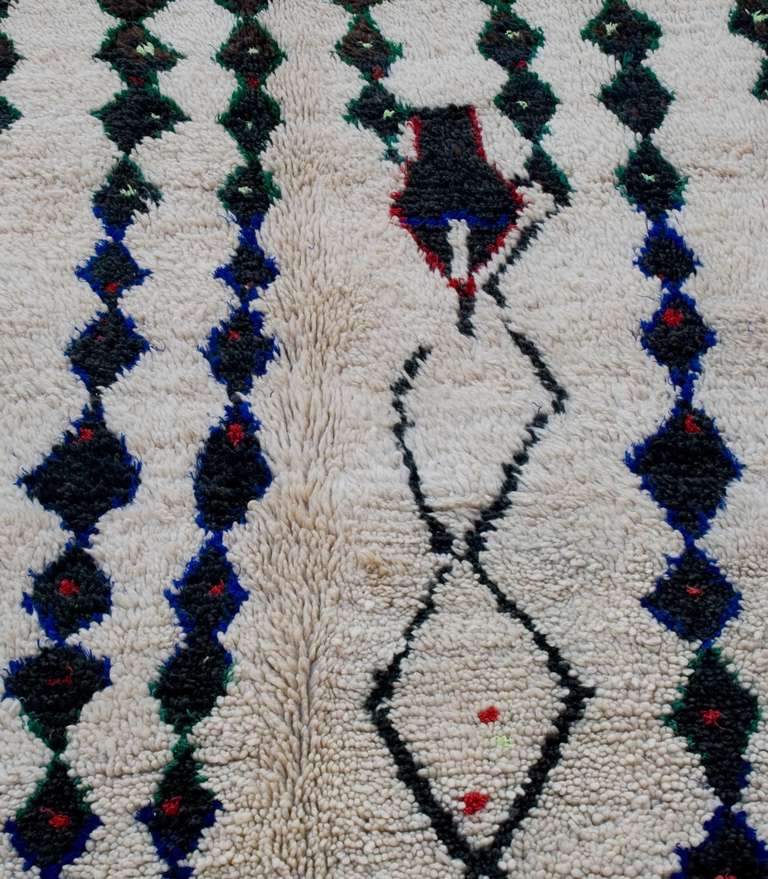 Moroccan Azilal Pile Rug For Sale
