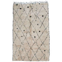 Beni Ourain Pile Rug