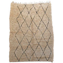 Beni Ourain Pile Rug