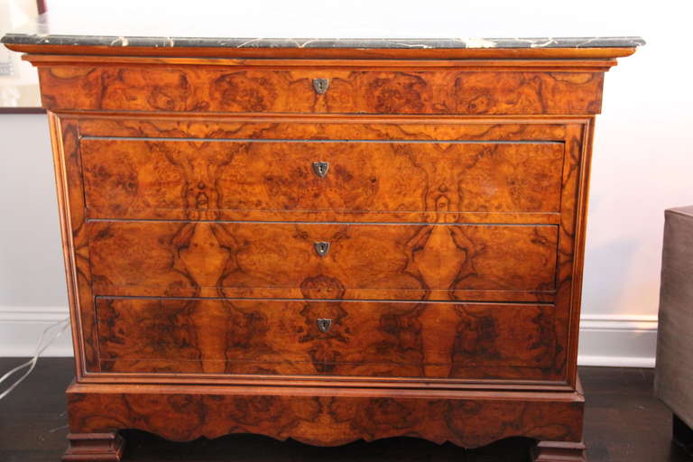Louis Philippe Louis Phillipe Style Chest of Drawers For Sale