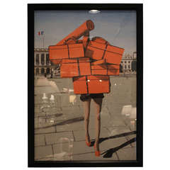 'Hermes Boxes' Framed Print