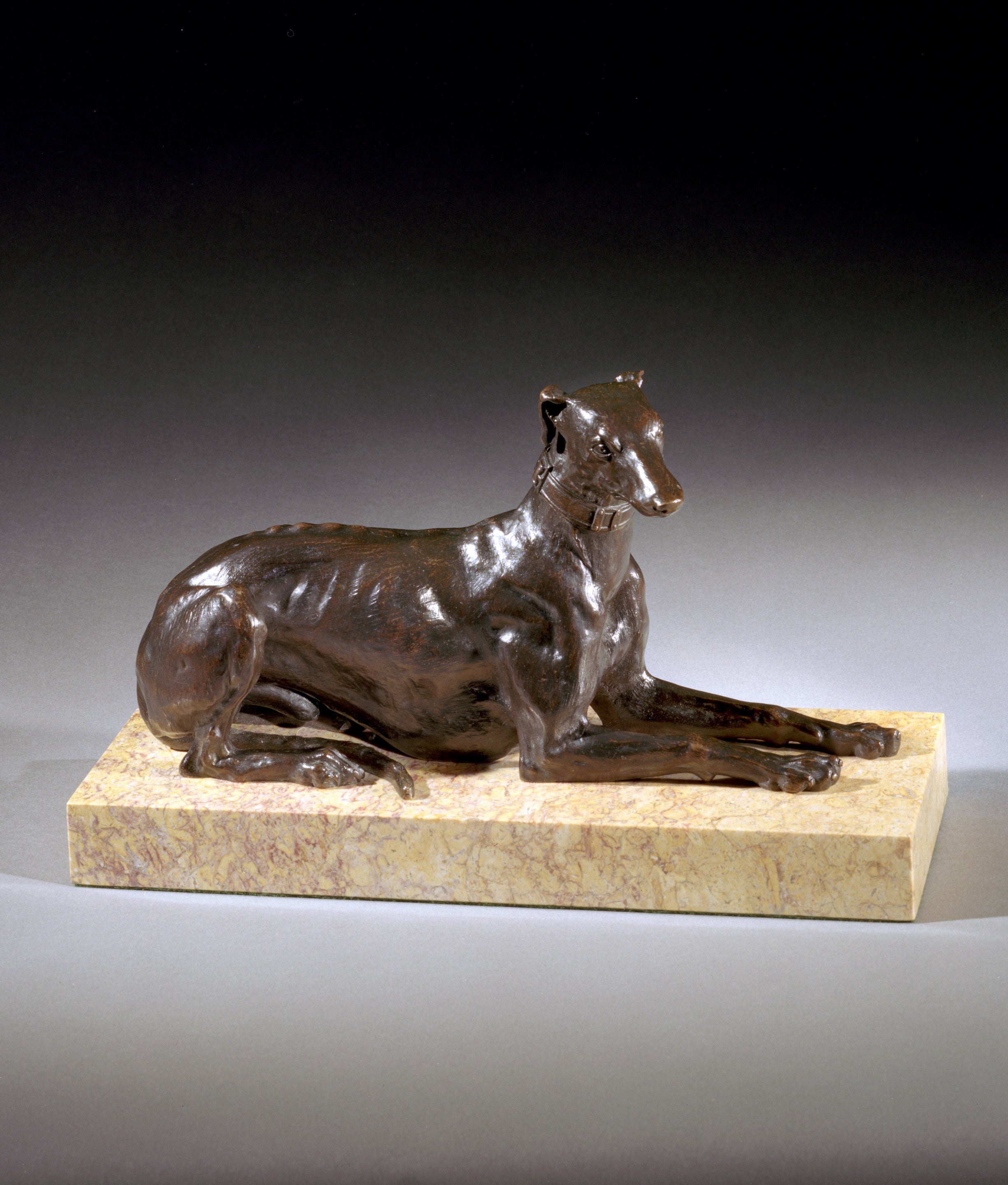 A Louis XVIII Bronze Greyhound Attributed to Antoine Andre Ravrio (4443531) For Sale