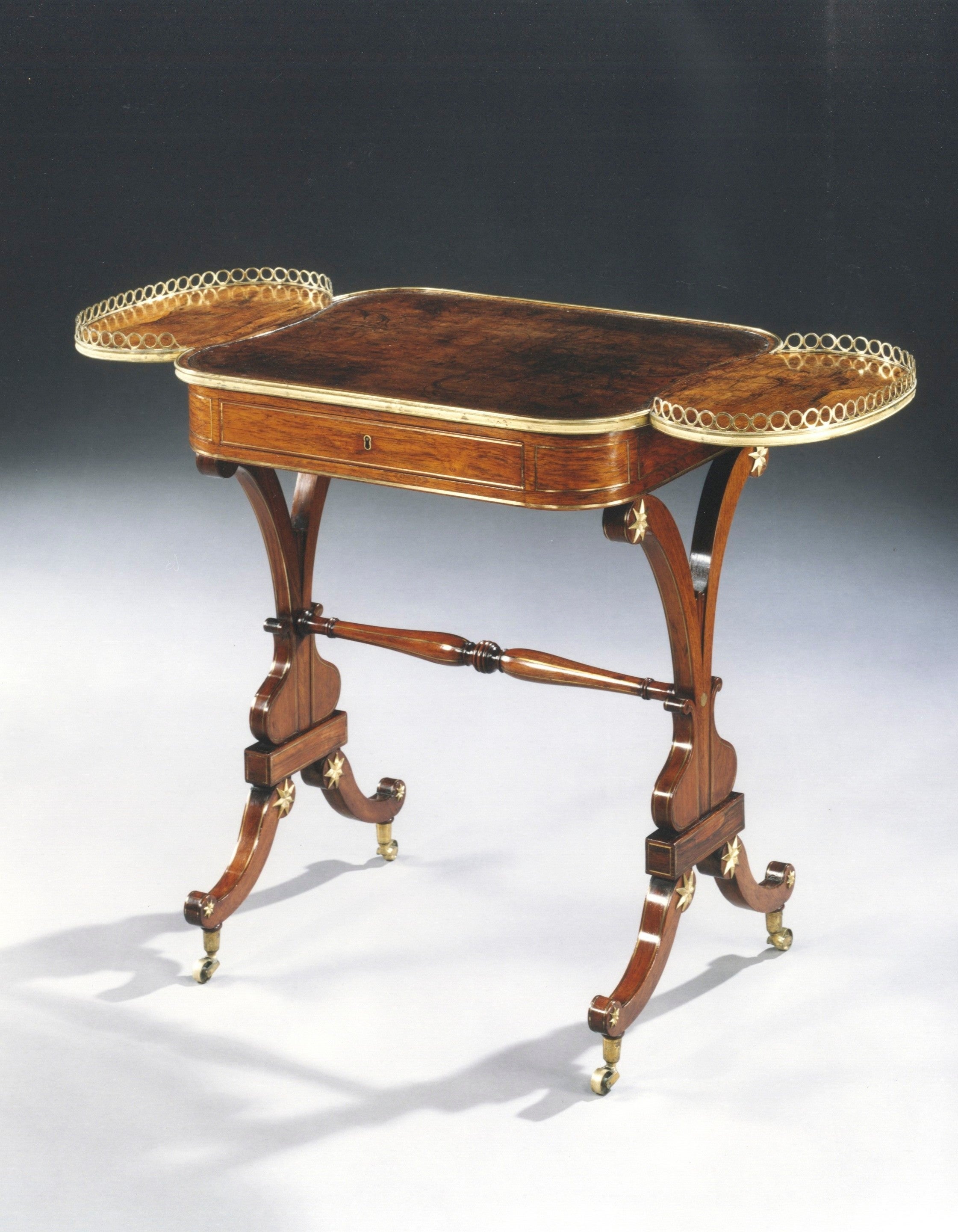 A Regency Rosewood Writing Table (4492001) For Sale