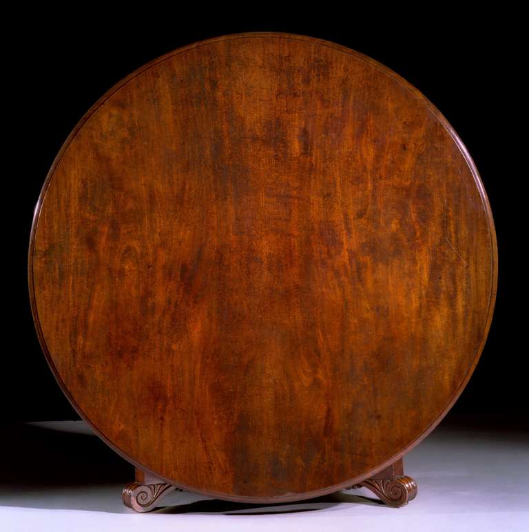 English A Large Regency Mahogany Dining Table (4403901) For Sale