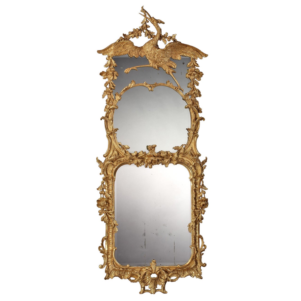 A George III Giltwood Mirror Attributed to Mayhew and Ince (4411921) For Sale