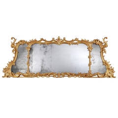 A George II Giltwood Overmantel Mirror (4460821)
