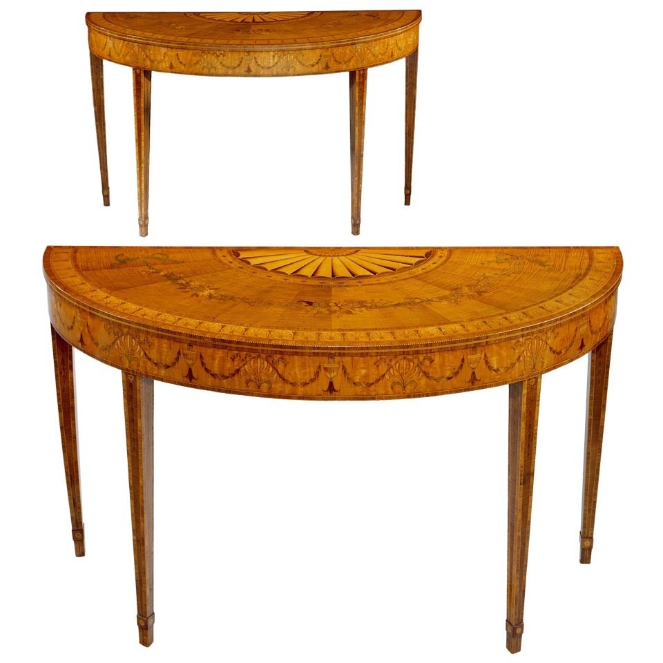 A Pair of Irish George III Side Tables Attributed to William Moore (441001DMW) For Sale