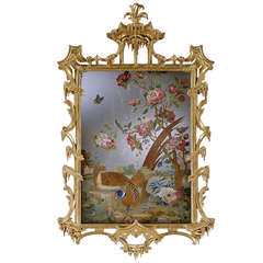 A George III Period Chinese Export Mirror Painting (4415331)