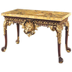 A George II Parcel Gilt Mahogany Side Table (4487521)