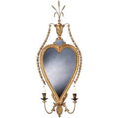 A George III Carved Giltwood Girandole (441080) 4