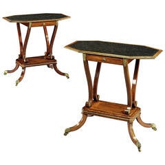 A Pair of Regency Mahogany Side Tables  (4415221)