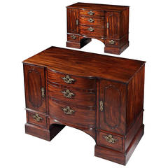 A Pair of George III Mahogany Commodes Attributed to Wright & Elwick (4415521)
