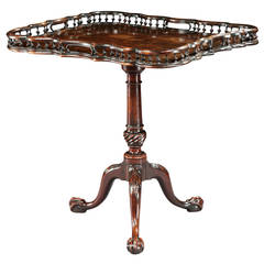 A Rare George III Mahogany Tripod Table (4436311) 9