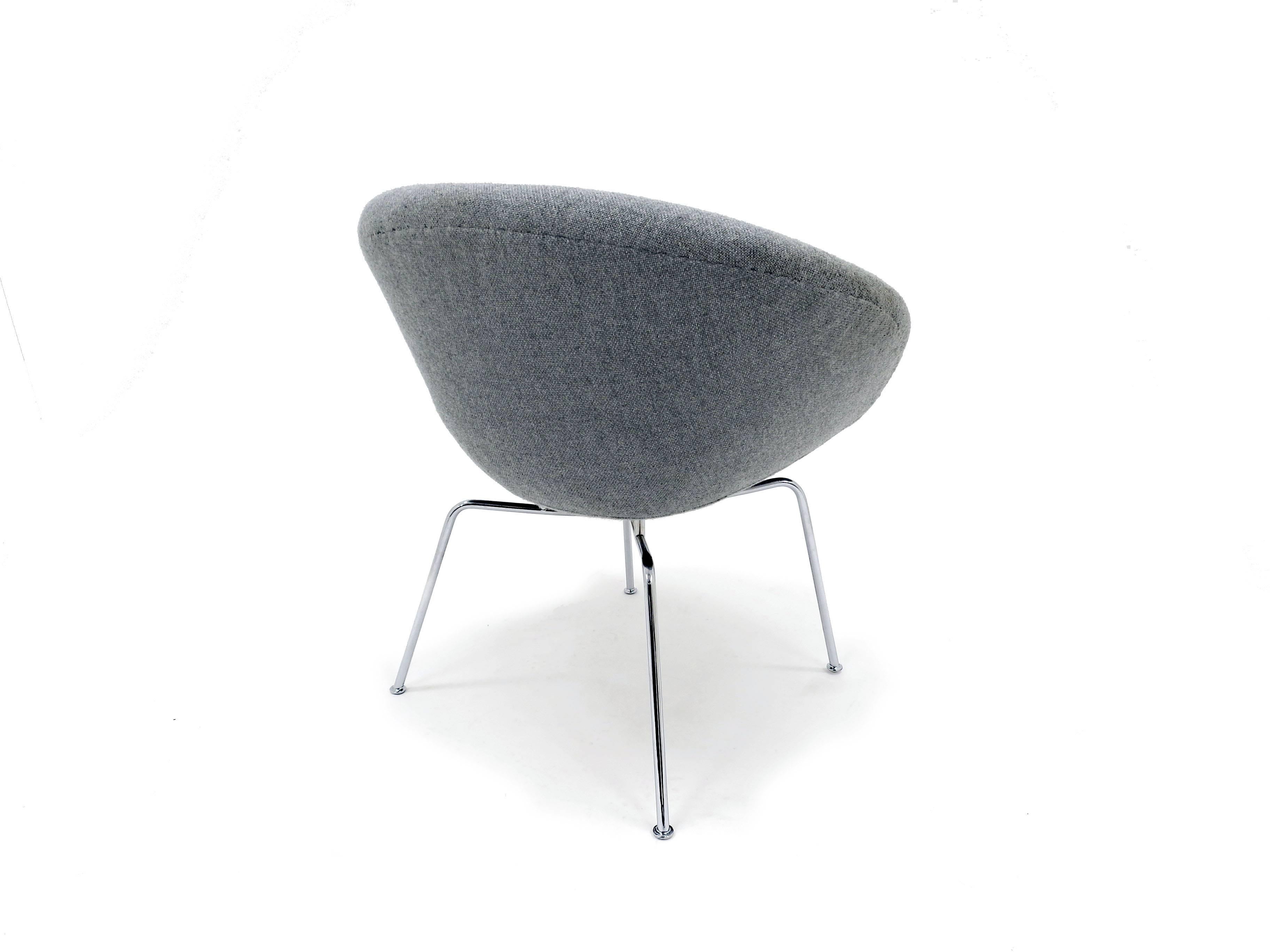 20th Century Arne Jacobsen Pot Chair for Fritz Hansen, Danish, 1950s For Sale