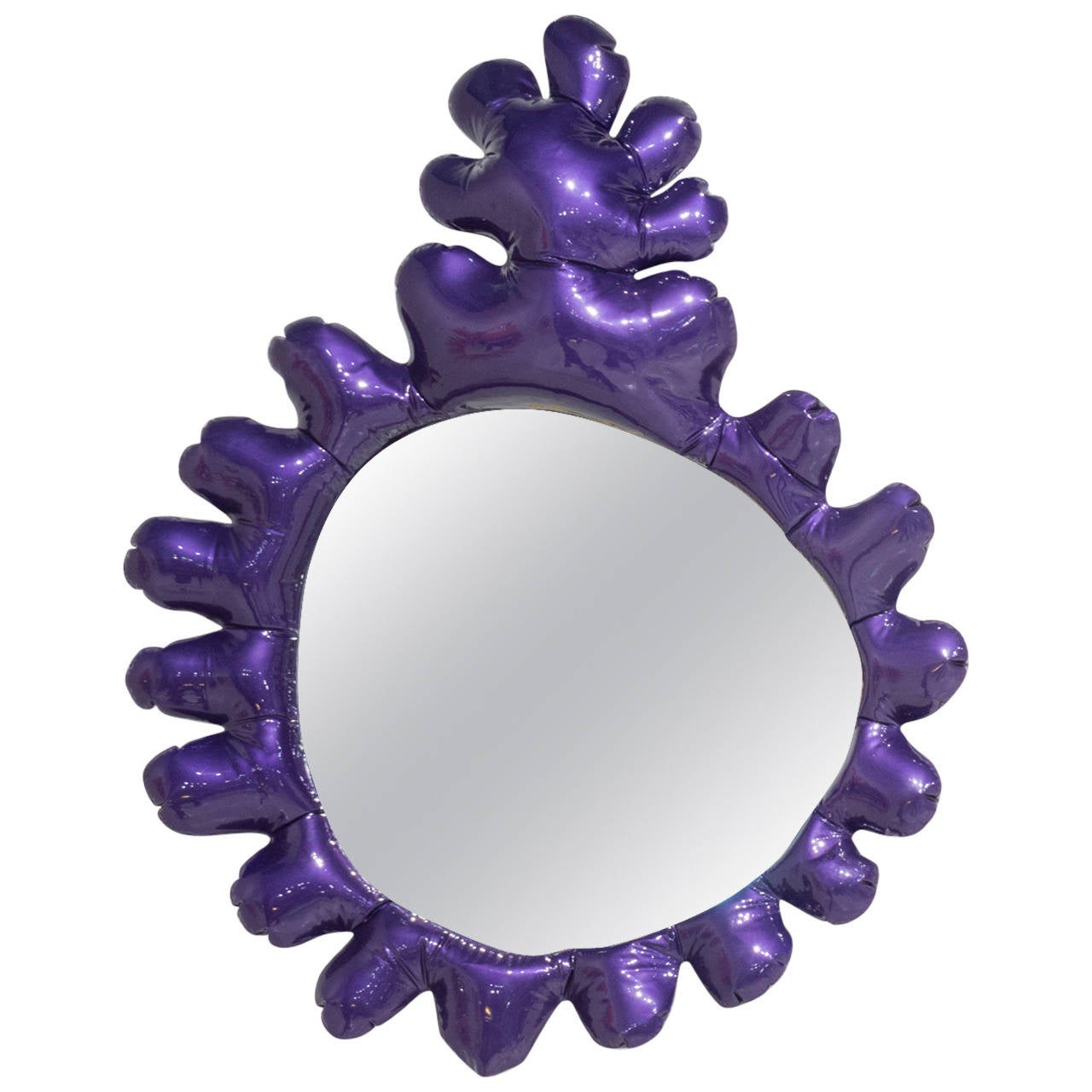 Saay Morning Series Purple Wall Mirror