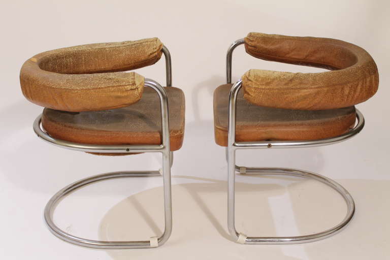 Eight Delphi Armchairs by Ernst Burgdorfer 4