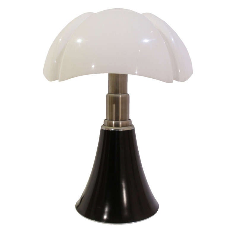 Early Edition Table Lamp designed by Gae Aulenti Mod. Pipistrello, Italy 1966