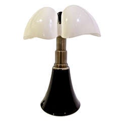 Early Edition Table Lamp designed by Gae Aulenti Mod. Pipistrello, Italy 1965