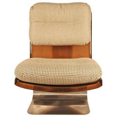 Vintage 1970s Lounge Chair by Grosfillex
