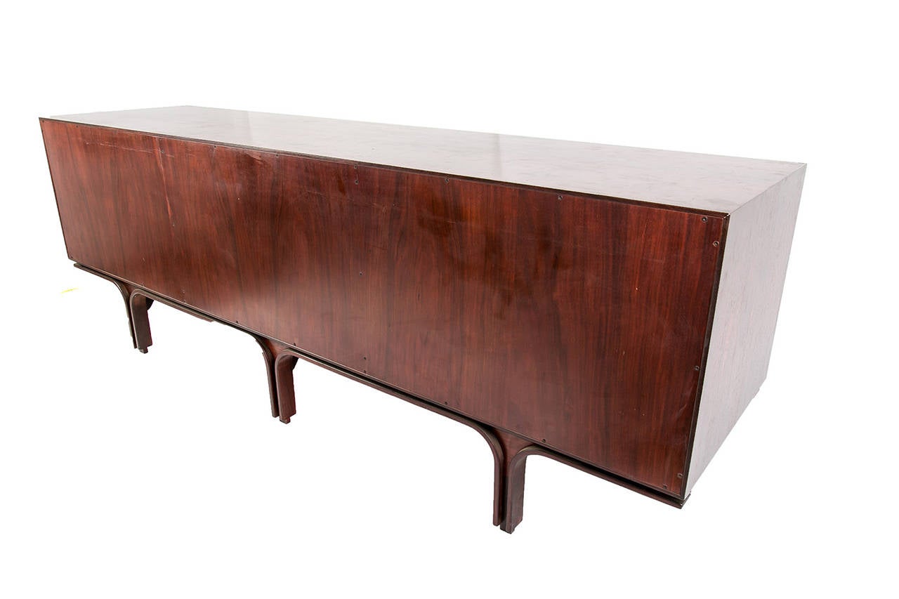 Gianfranco Frattini Sideboard Made in Rosewood 2