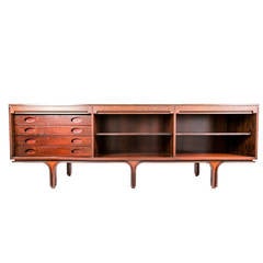 Gianfranco Frattini Sideboard Made in Rosewood