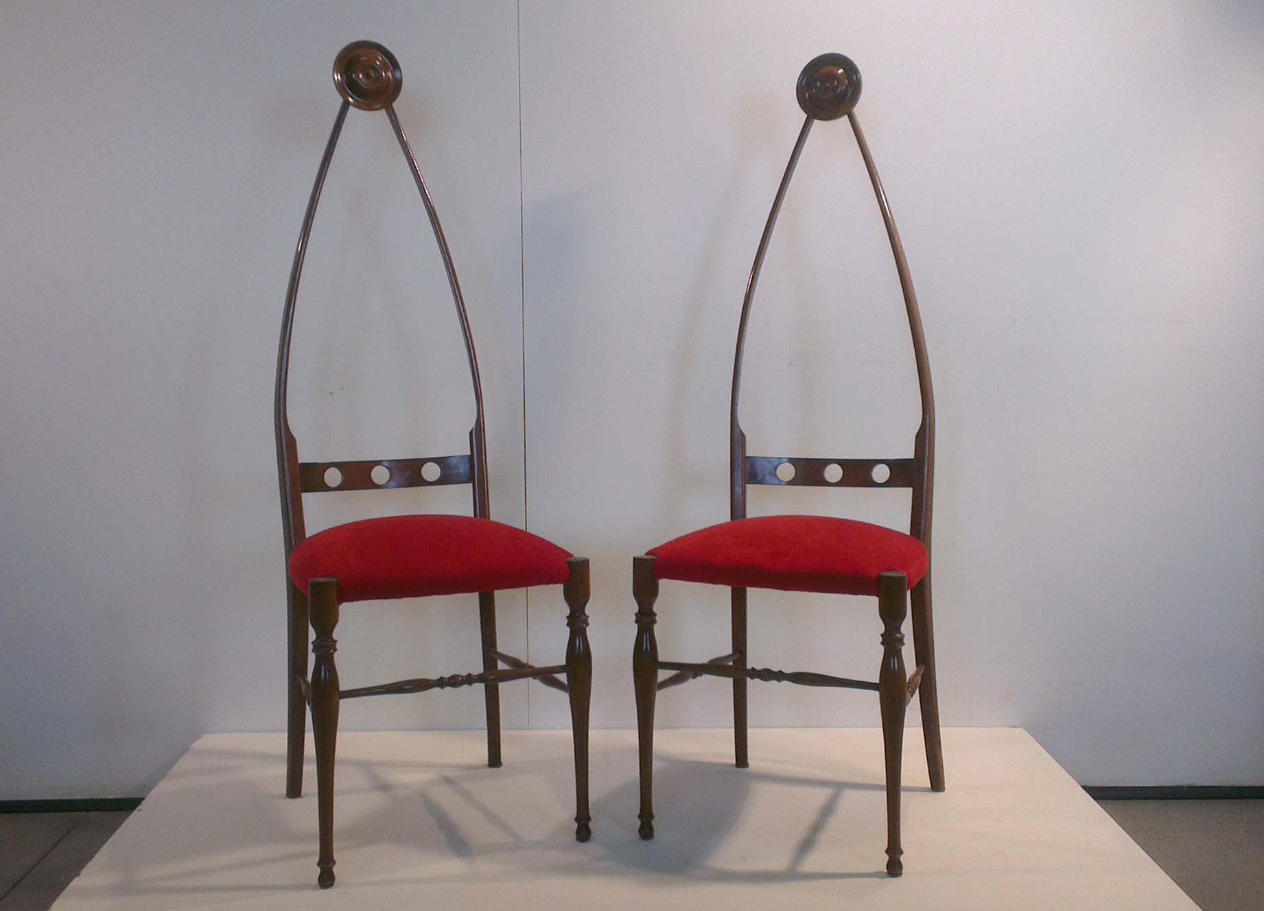 Curious High Backed Chairs